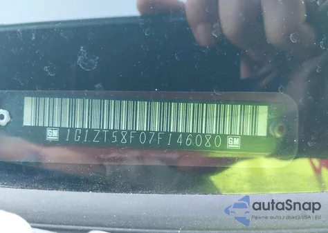 2007 Chevrolet Malibu Lt из США, поврежденный, VIN 1G1ZT58F07F146080